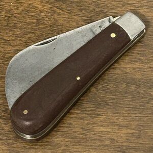 KUTMASTER LINER LOCK HAWKBILL PRUNER CURVED BLADE POCKET KNIFE UTICA NY